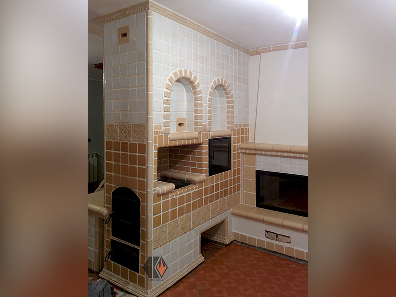 Пічний комплекс з каміном