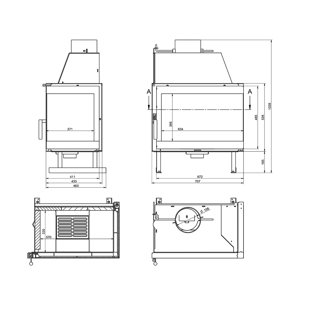 Dorako ECO 70 L/R фронтально кутова