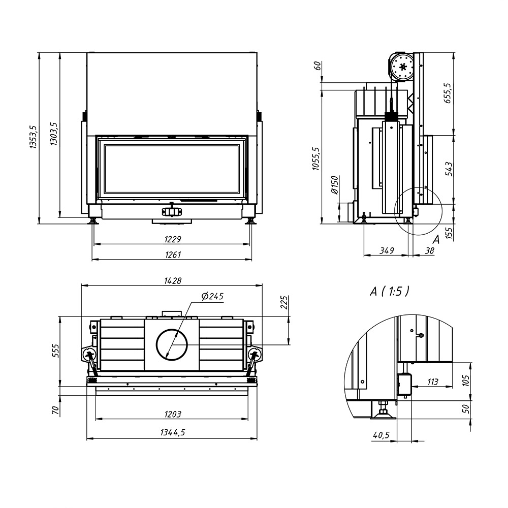 Gavryliv&Sons 120х52 Н