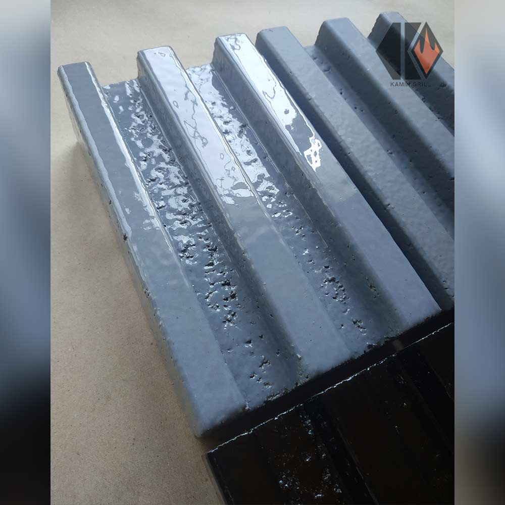Глазуровані шамотні напрямні 300х450х60