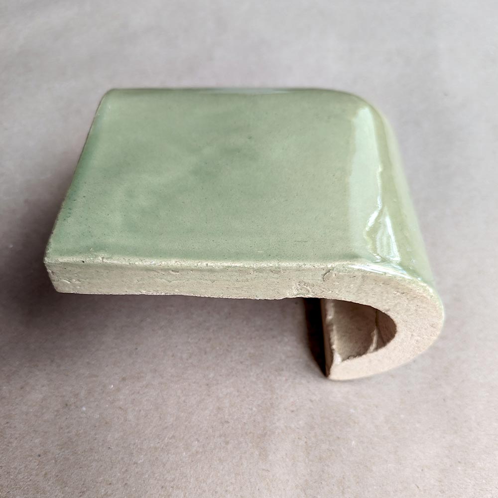 Плитка з заокругленням Кутова Зелена світла Плитка з заокругленням Кутова Зелена світла