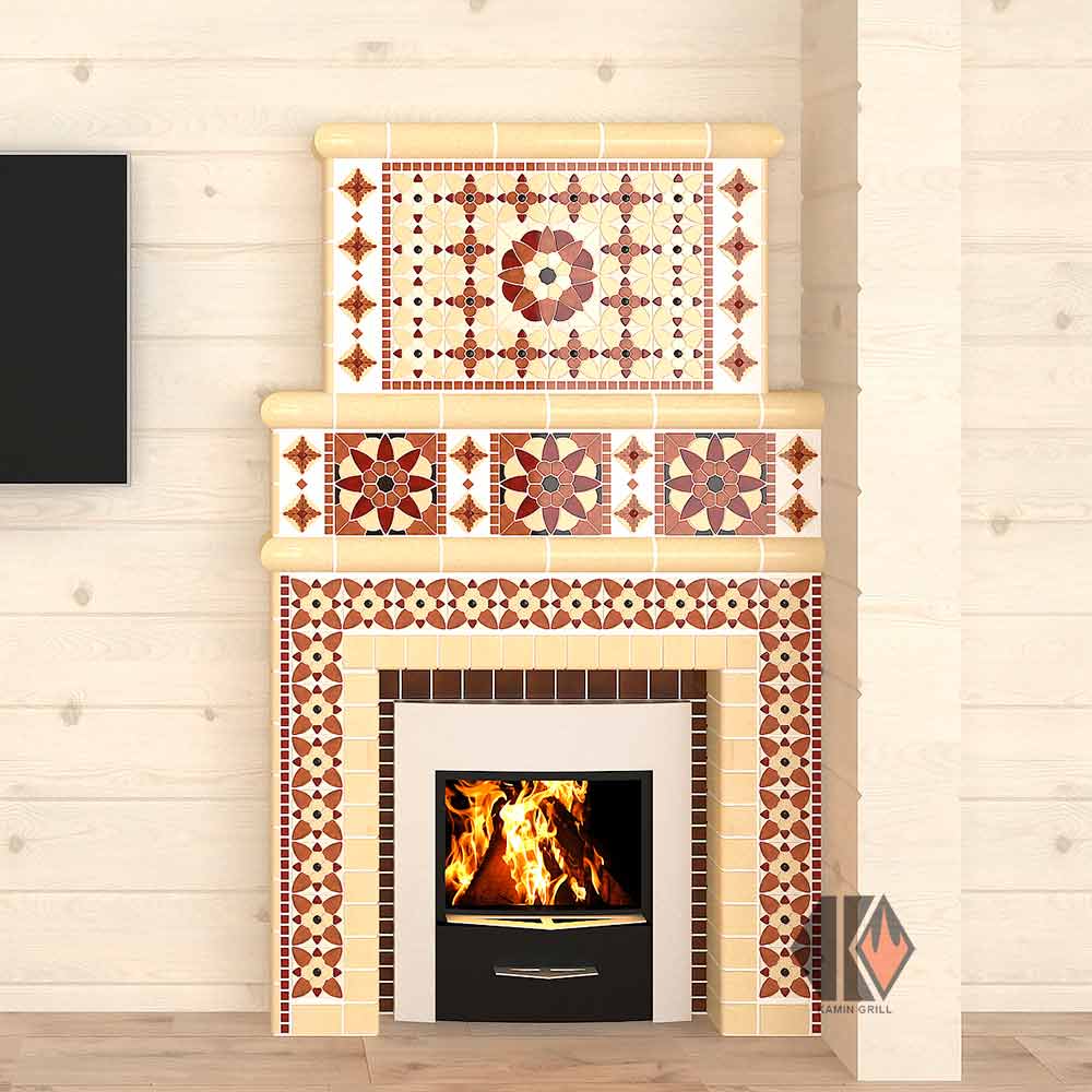 Мозаїка Fleur 95x95 Мозаїка Fleur 95x95